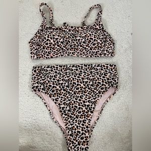 target animal print bikini